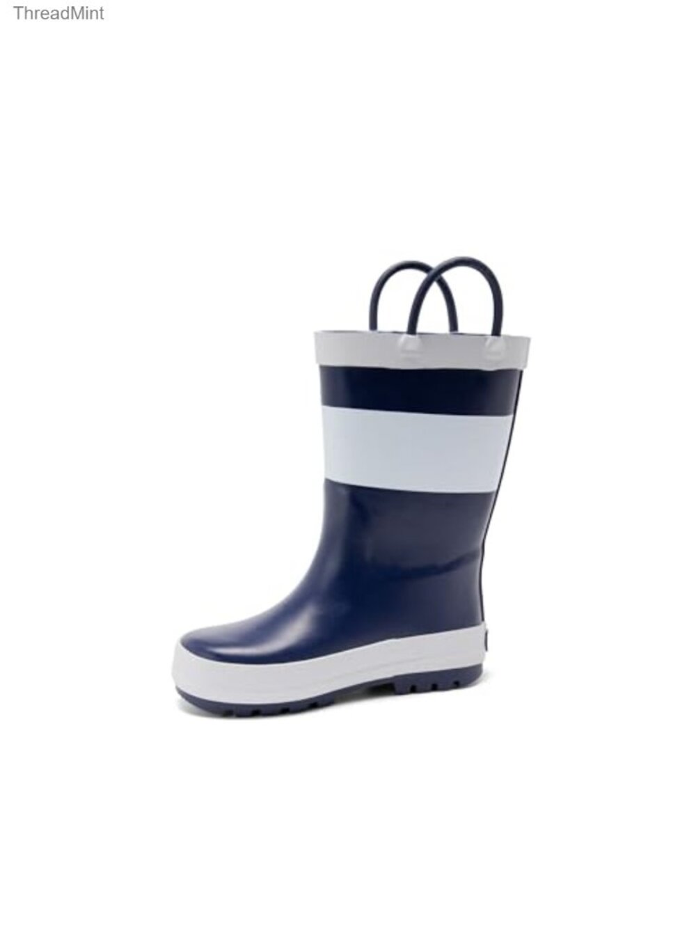 Kids Waterproof Rain Boots - Boys Girls Pull-On Outdoor Fall Shoes